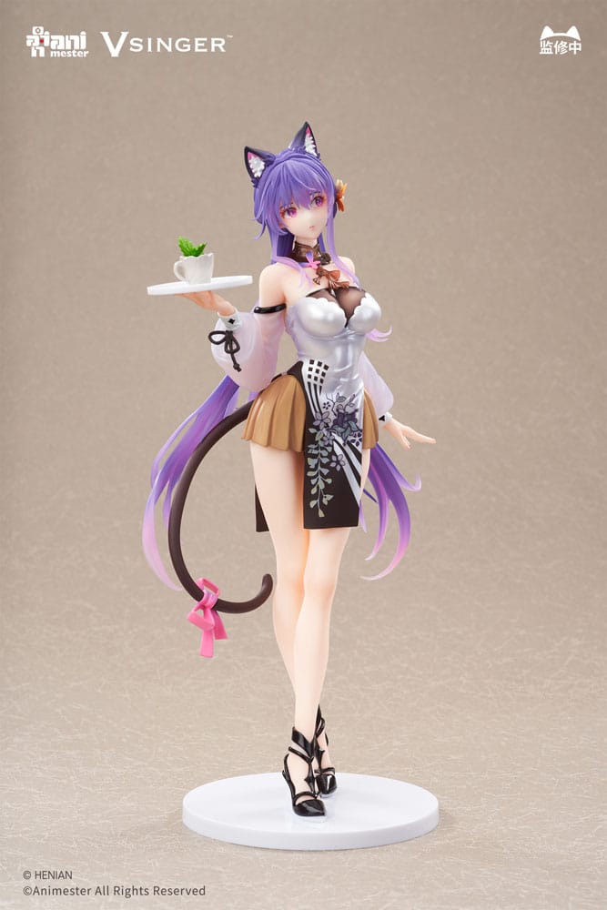 VSinger Luo Tianyi & Mo Qingxian Statue 1/7 Mo Qingxian Tea Time Melody Ver. 26 cm - Smalltinytoystore
