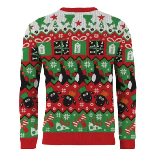 Wallace & Gromit Christmas Pullover Cracking Christmas Old Chum! Größe M