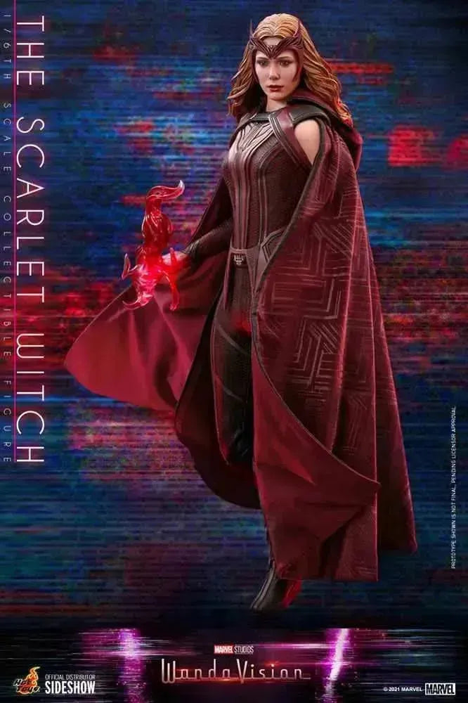 WandaVision 1/6 The Scarlet Witch 28 cm HOT TOYS - Smalltinytoystore