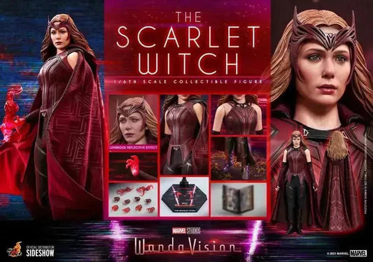 WandaVision 1/6 The Scarlet Witch 28 cm HOT TOYS - Smalltinytoystore