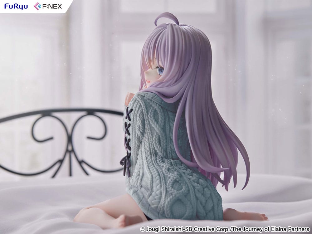 Wandering Witch: The Journey of Elaina 1/7 PVC Statue Elaina knit ver. 30 cm - Smalltinytoystore