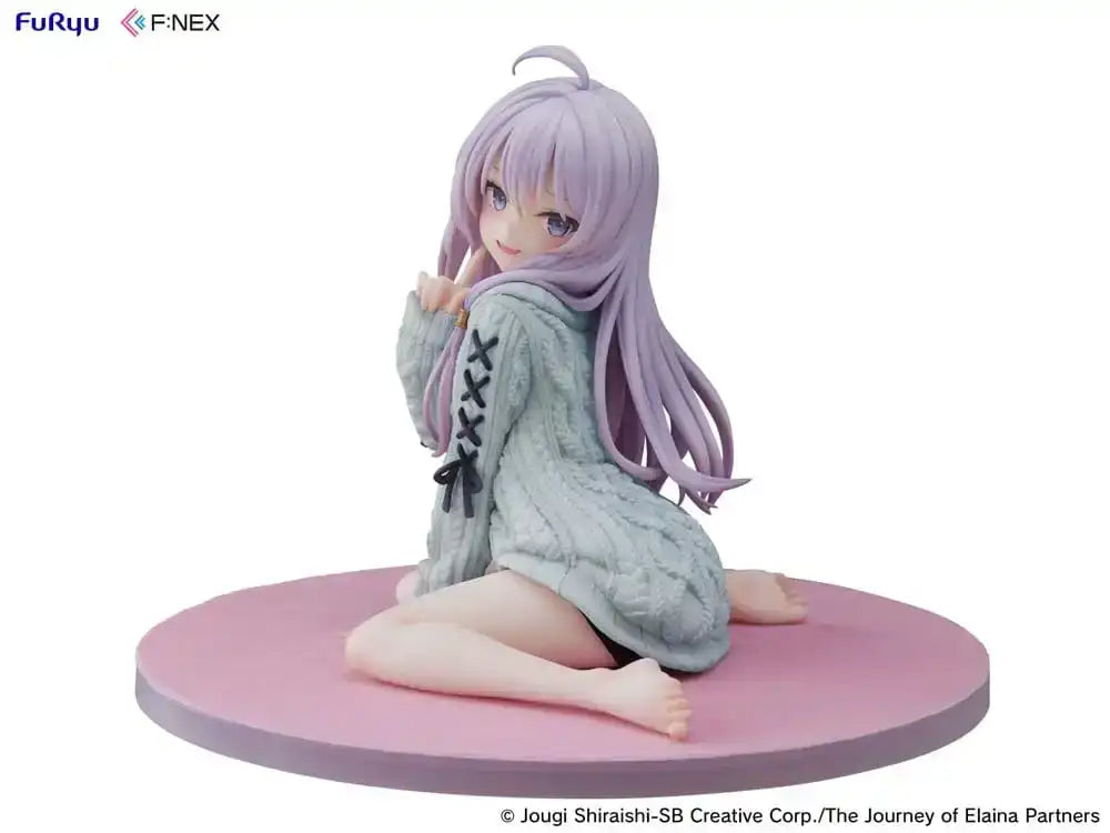 Wandering Witch: The Journey of Elaina 1/7 PVC Statue Elaina knit ver. 30 cm - Smalltinytoystore