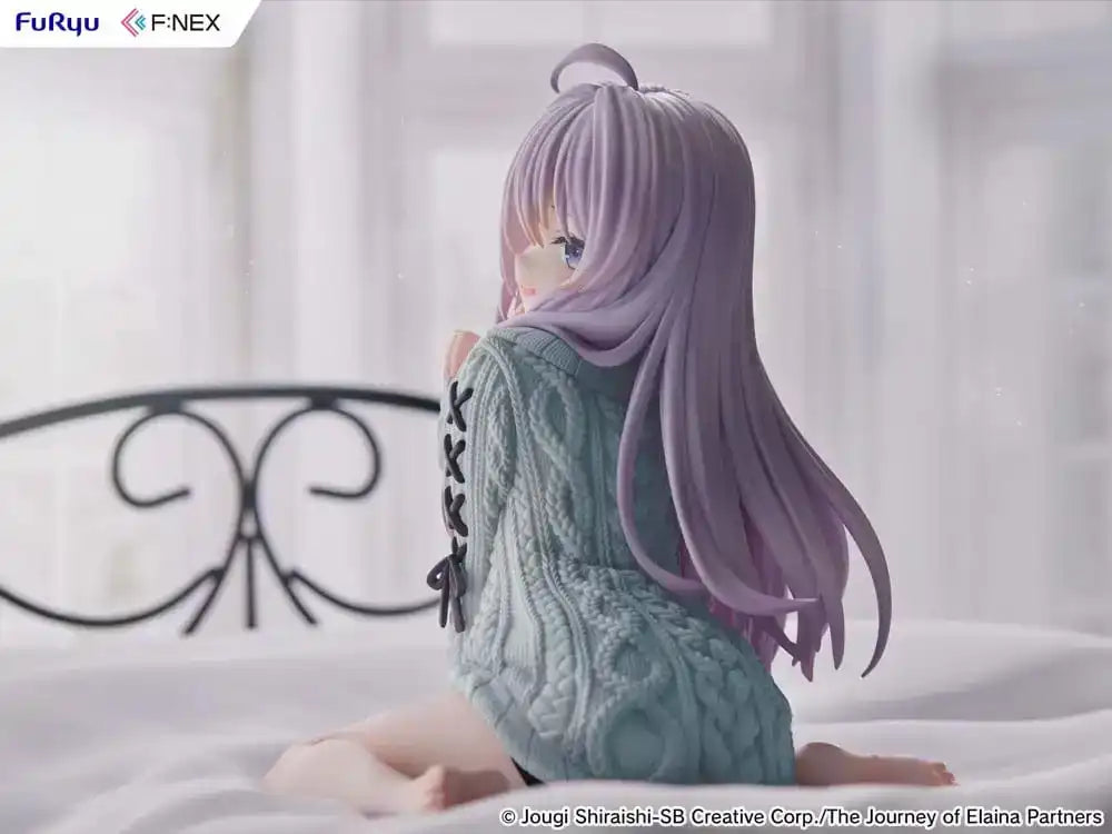 Wandering Witch: The Journey of Elaina 1/7 PVC Statue Elaina knit ver. 30 cm - Smalltinytoystore
