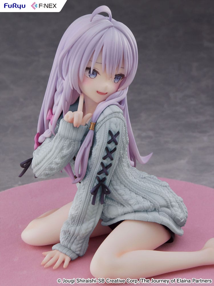 Wandering Witch: The Journey of Elaina 1/7 PVC Statue Elaina knit ver. 30 cm - Smalltinytoystore