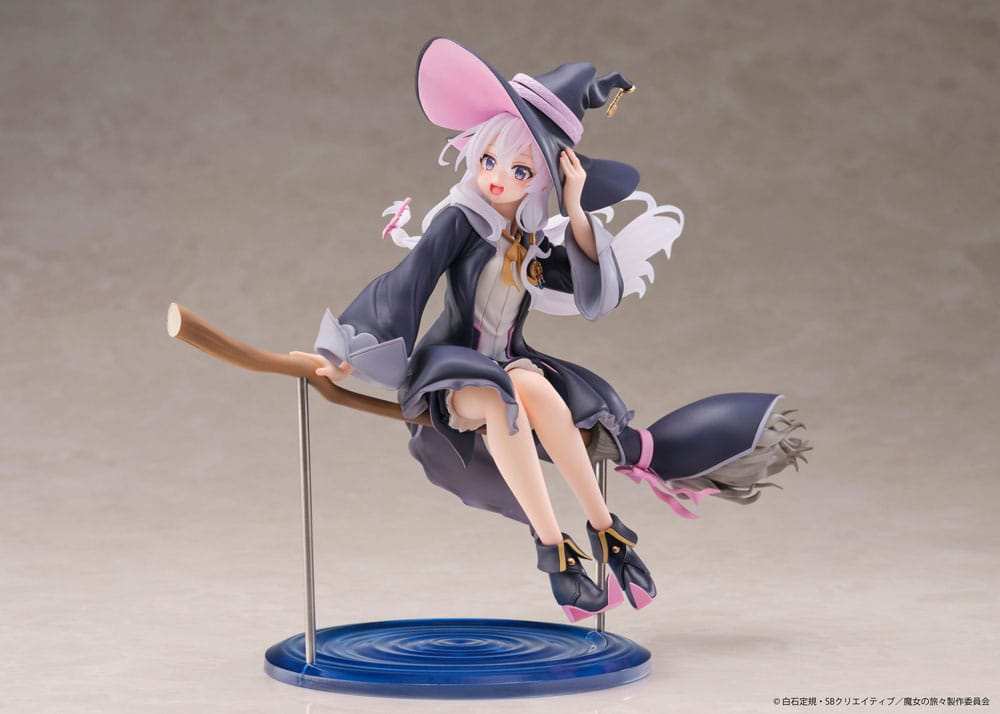 Wandering Witch: The Journey of Elaina AMP+ PVC Statue Elaina Witch Dress Ver. Reissue 20 cm - Smalltinytoystore