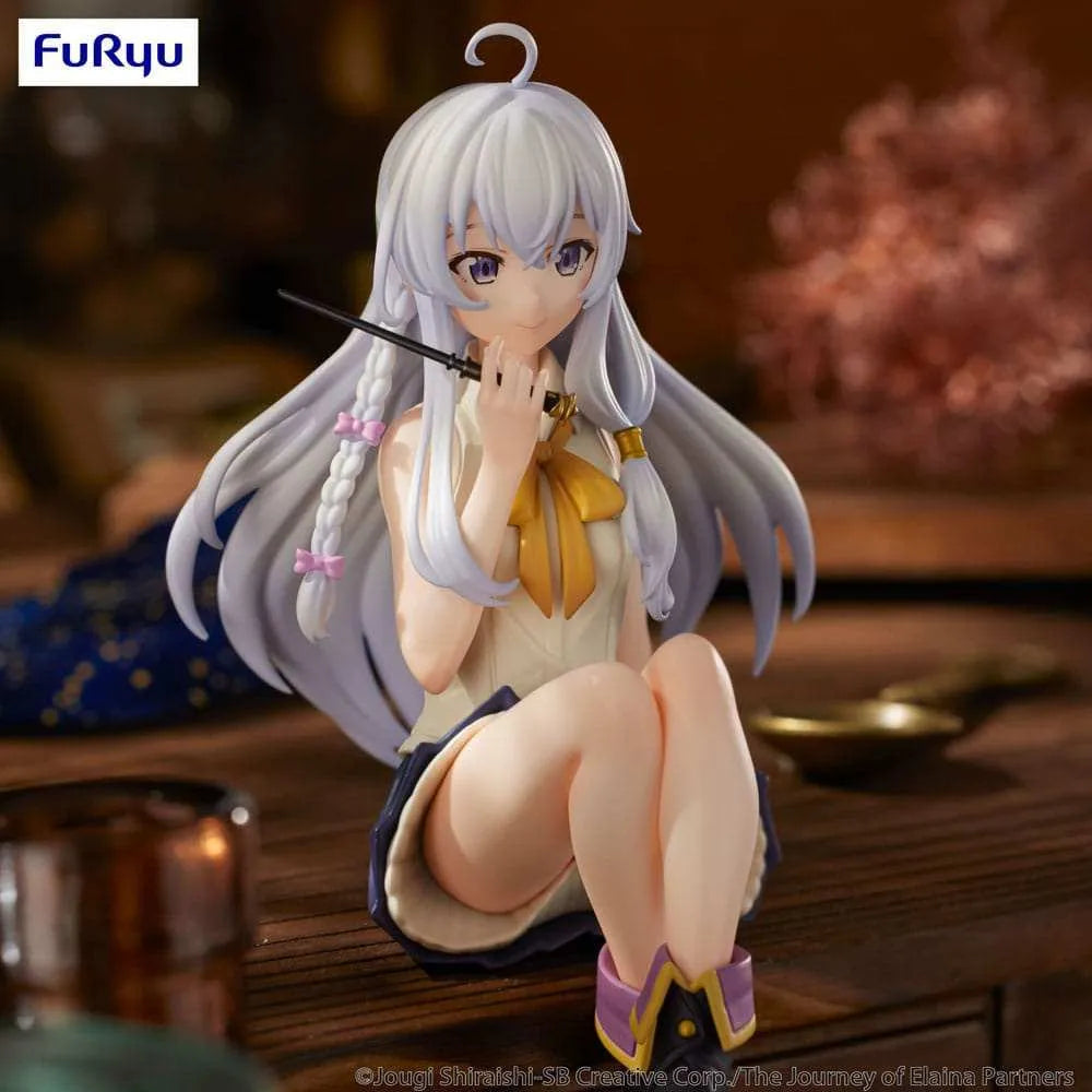 Wandering Witch: The Journey of Elaina Noodle Stopper PVC Statue Elaina 13 cm - Smalltinytoystore