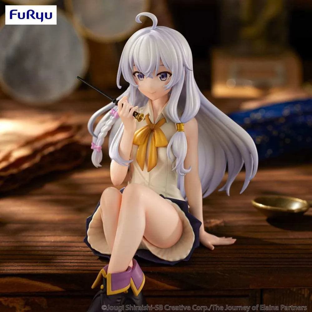 Wandering Witch: The Journey of Elaina Noodle Stopper PVC Statue Elaina 13 cm - Smalltinytoystore