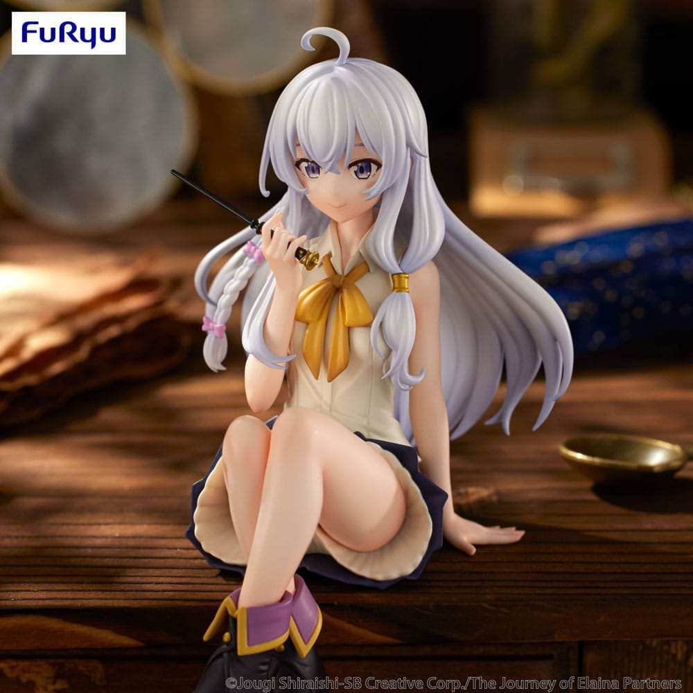 Wandering Witch: The Journey of Elaina Noodle Stopper PVC Statue Elaina 13 cm - Smalltinytoystore