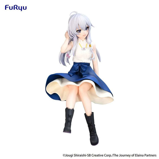 Wandering Witch: The Journey of Elaina Noodle Stopper PVC Statue Elaina Flared Skirt Ver. 14 cm - Smalltinytoystore