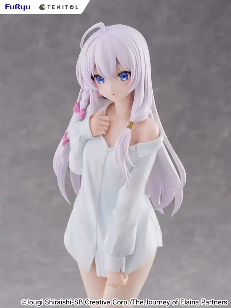 Wandering Witch: The Journey of Elaina Tenitol Tall PVC Statue Elania Shirt Ver. 30 cm - Smalltinytoystore