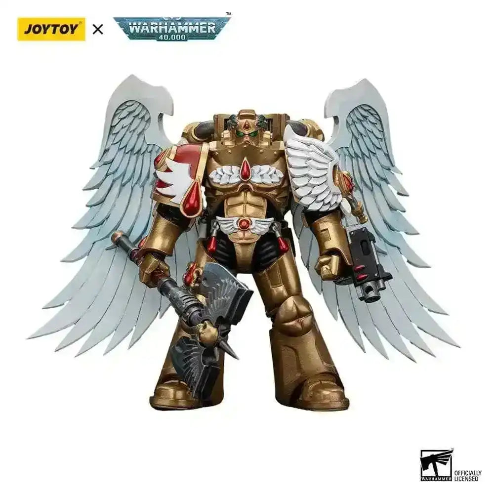Warhammer 40,000 Actionfigur 1/18 Blood Angels Sanguinary Guard with Encarmine Axe 12 cm - Smalltinytoystore