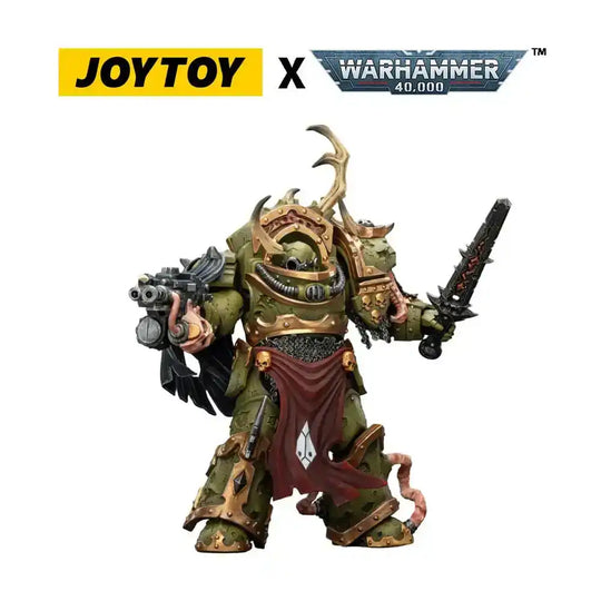 Warhammer 40,000 Actionfigur Death Guard Blightlord Terminator 3 with Combi-bolter and Bubotic Blade 14 cm