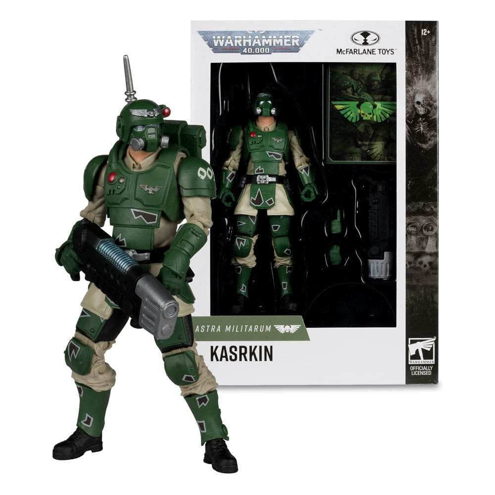 Warhammer 40,000 Actionfigur Kasrkin (Astra Militarum) 18 cm - Smalltinytoystore