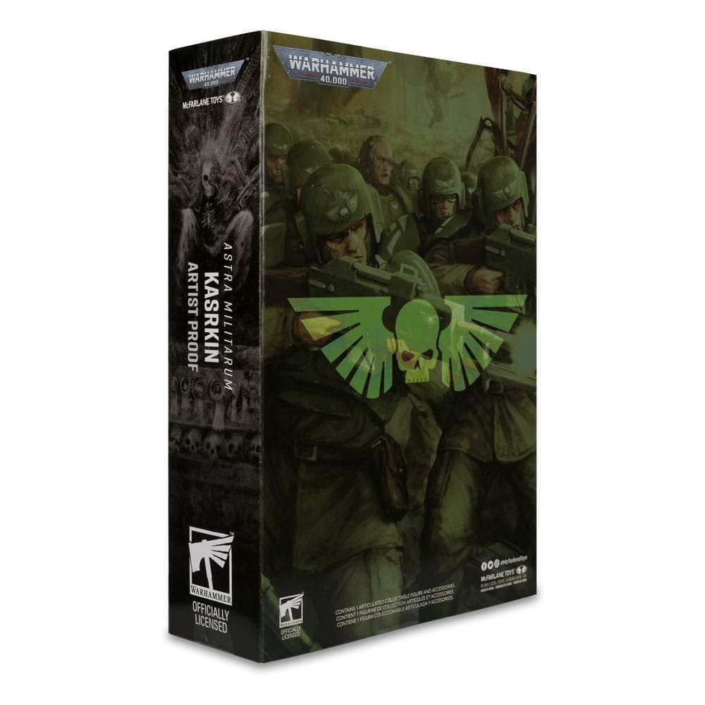 Warhammer 40,000 Actionfigur Kasrkin (Astra Militarum) Artist Proof 18 cm - Smalltinytoystore
