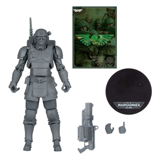 Warhammer 40,000 Actionfigur Kasrkin (Astra Militarum) Artist Proof 18 cm - Smalltinytoystore
