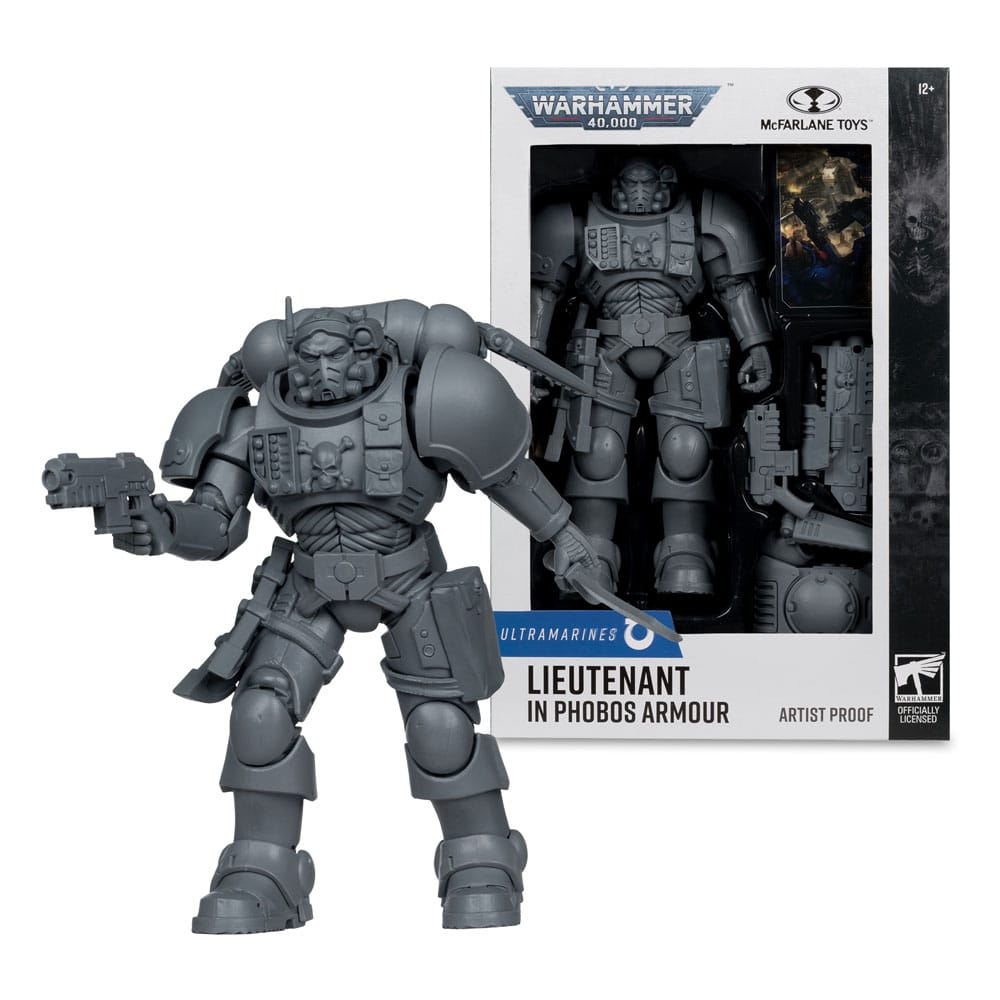 Warhammer 40,000 Actionfigur Lieutenant in Phobos Armor (Ultramarines) (Artist Proof) 18 cm - Smalltinytoystore