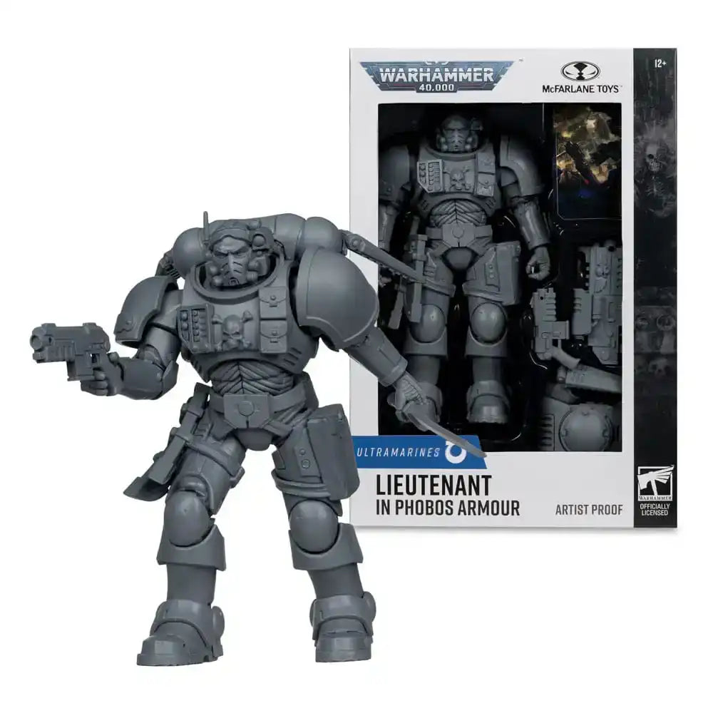 Warhammer 40,000 Actionfigur Lieutenant in Phobos Armor (Ultramarines) (Artist Proof) 18 cm - Smalltinytoystore