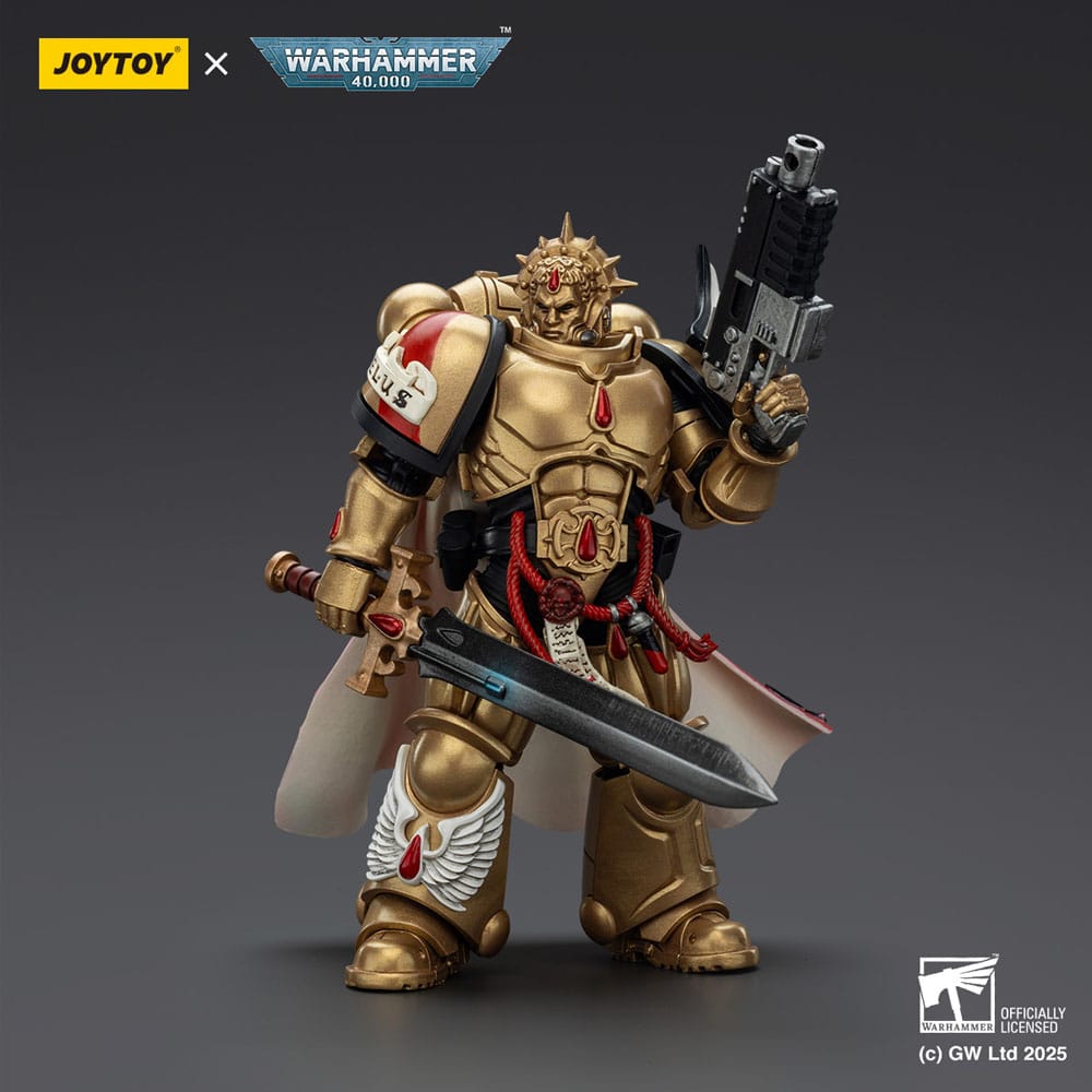Warhammer 40,000: Combat Patrol Blood Angels Actionfigur Captain with Heavy Bolt Pistol & Power Sword 20 cm - Smalltinytoystore