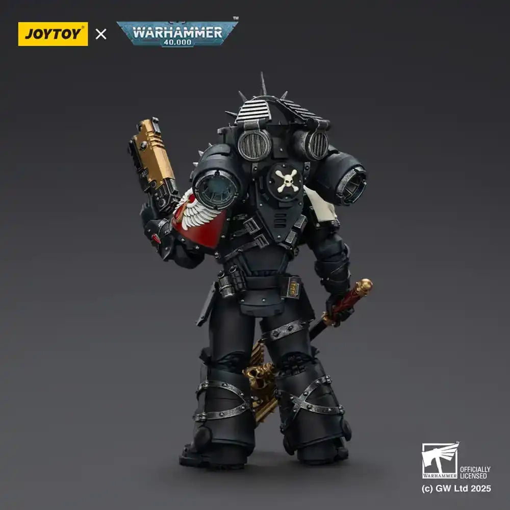 Warhammer 40,000: Combat Patrol Blood Angels Actionfigur Lemartes With Jump Pack Blood Crozius and Absolver Bolt Pistol 12 cm