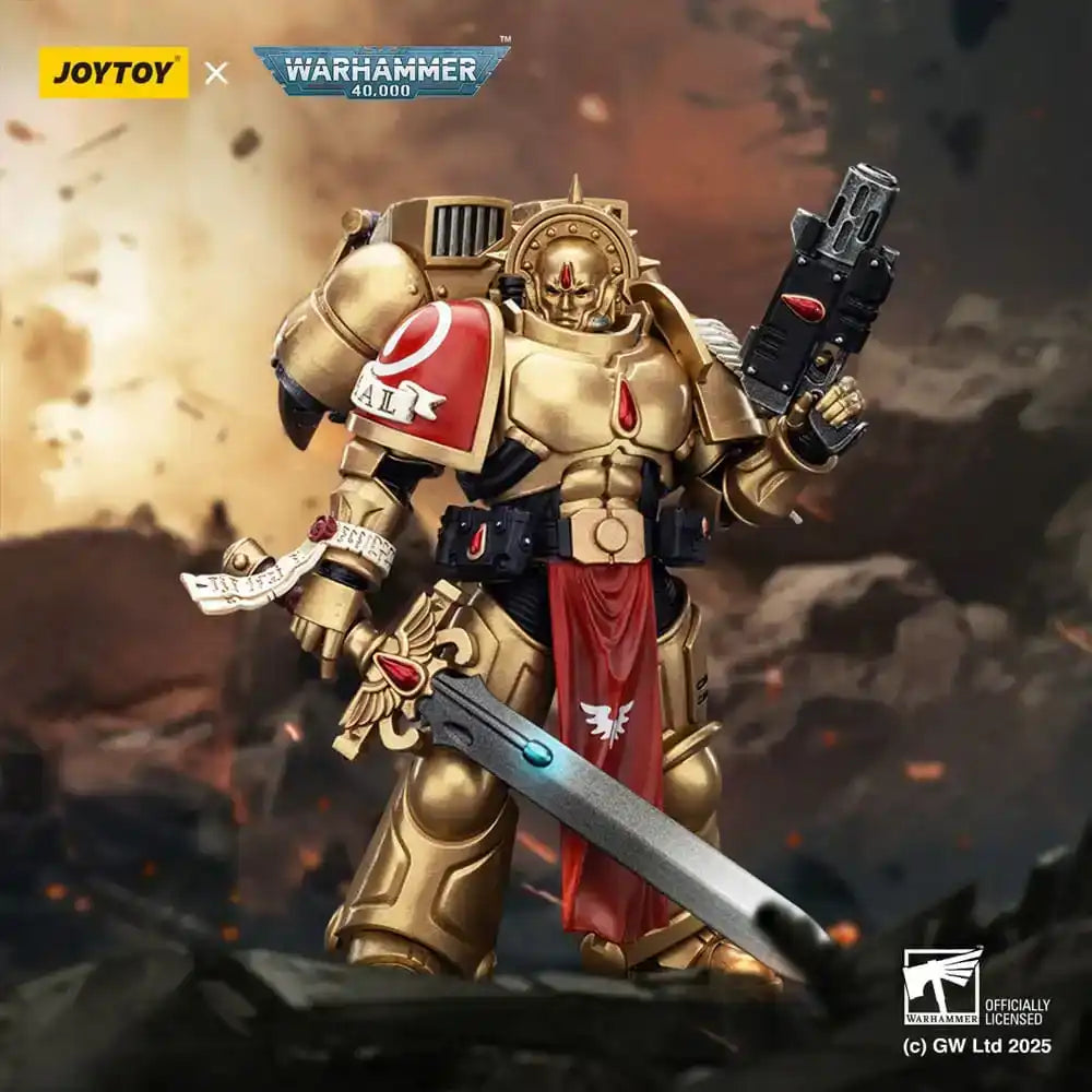 Warhammer 40,000: Combat Patrol Blood Angels Actionfigur Sanguinary Guard 1 with Inferno Pistol and Encarmine Blade 20 cm - Smalltinytoystore