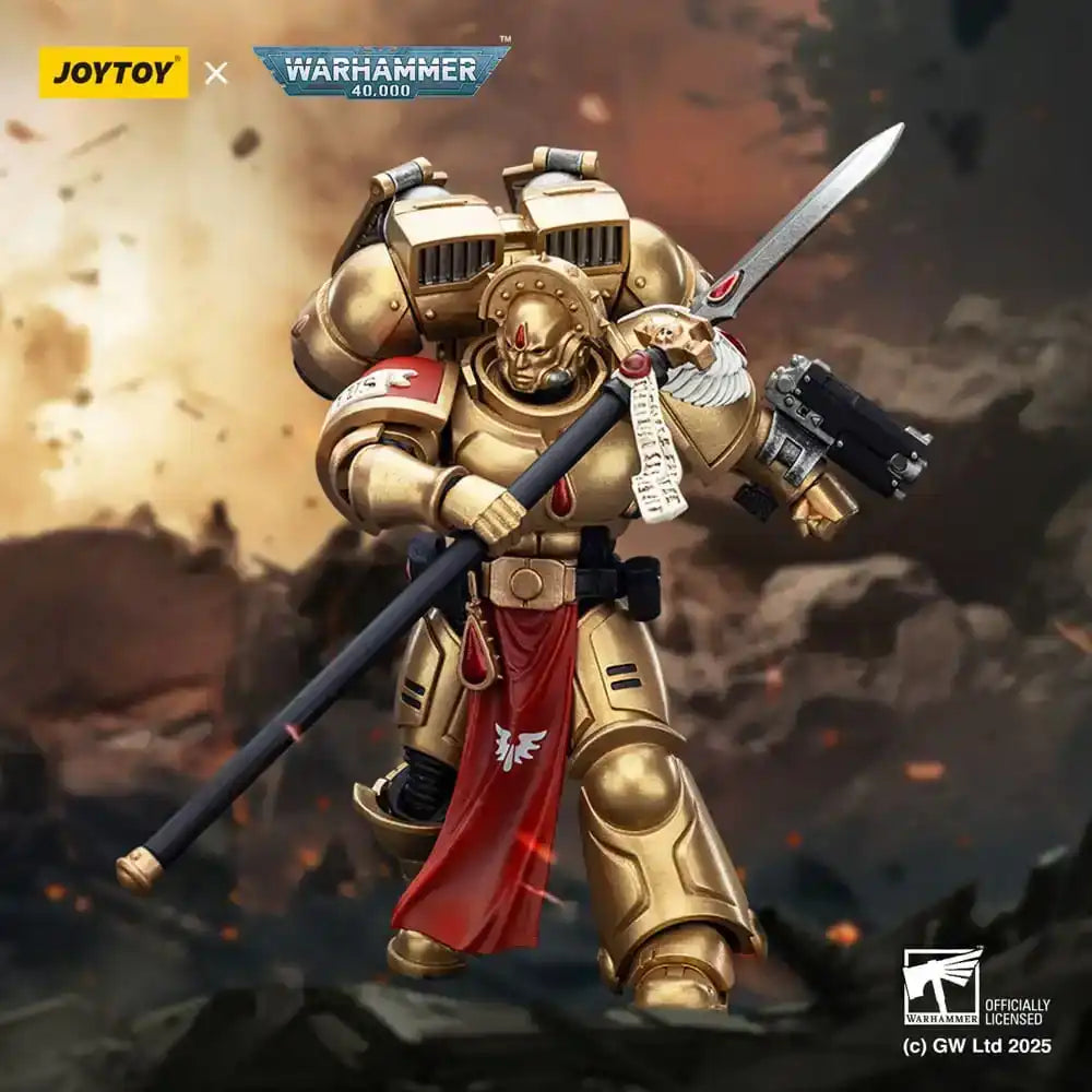 Warhammer 40,000: Combat Patrol Blood Angels Actionfigur Sanguinary Guard 2 with Angelus Boltgun and Encarmine Spear 20 cm - Smalltinytoystore