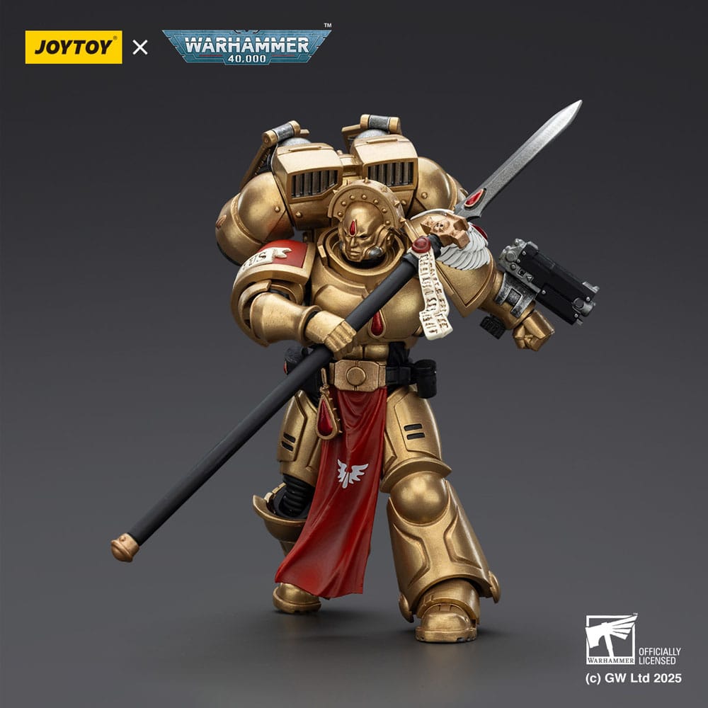 Warhammer 40,000: Combat Patrol Blood Angels Actionfigur Sanguinary Guard 2 with Angelus Boltgun and Encarmine Spear 20 cm - Smalltinytoystore