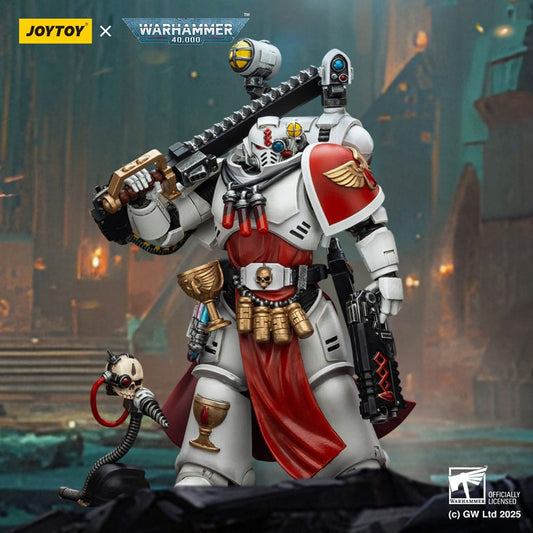 Warhammer 40,000: Combat Patrol Blood Angels Actionfigur Sanguinary Priest with Heavy bolt pistol chainsword and narthecium 20 cm - Smalltinytoystore