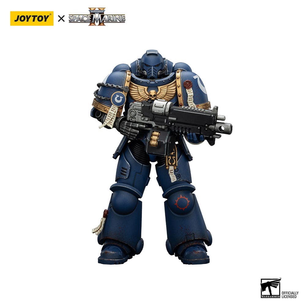 Warhammer 40,000: Space Marine 2 Actionfigur Ultramarines Brother Chairon Collectors Edition 13 cm - Smalltinytoystore