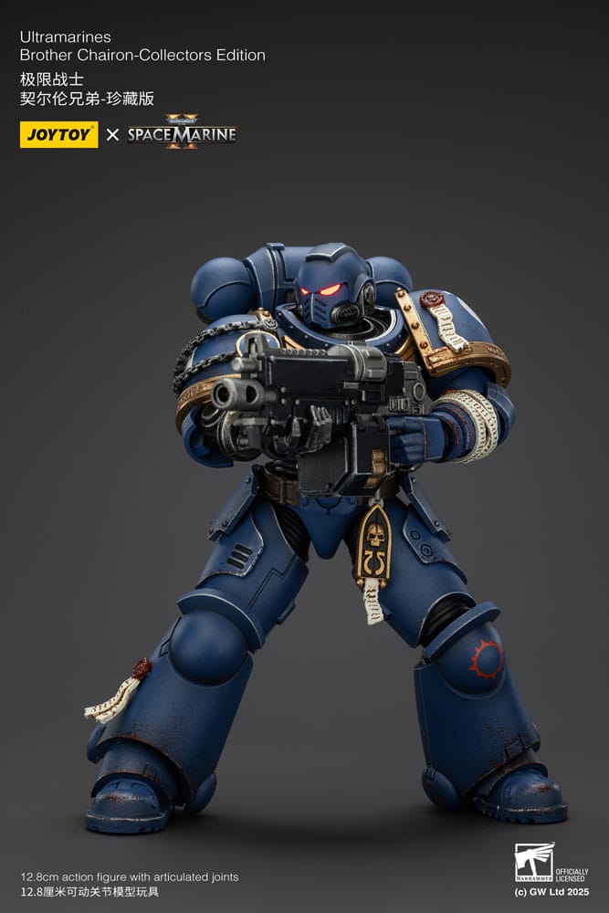 Warhammer 40,000: Space Marine 2 Actionfigur Ultramarines Brother Chairon Collectors Edition 13 cm - Smalltinytoystore