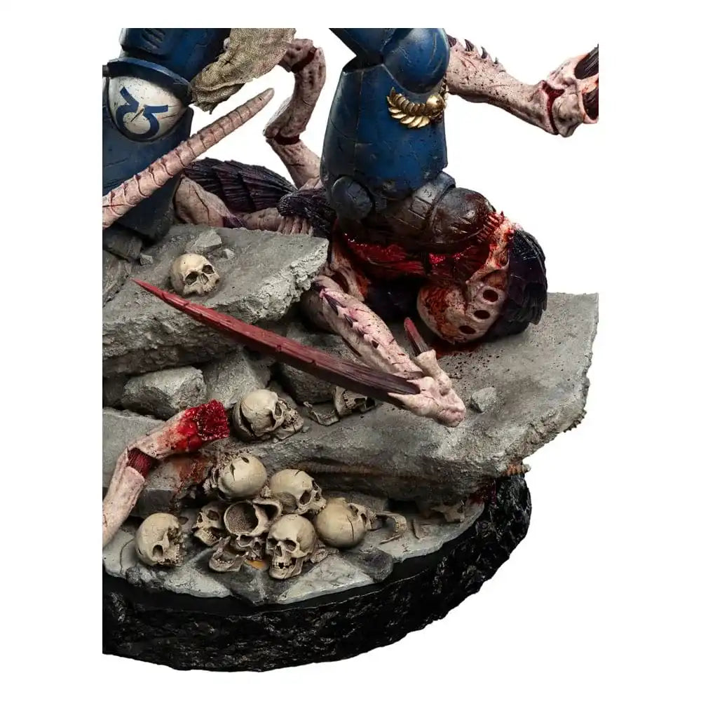 Warhammer 40,000: Space Marine 2 Statue 1/6 Lieutenant Titus Battleline Edition 63 cm - Smalltinytoystore