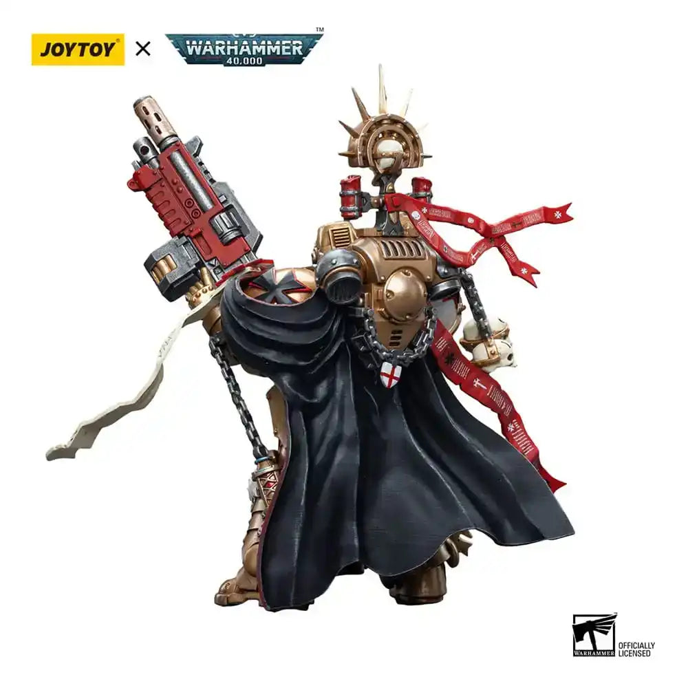 Warhammer 40k Actionfigur 1/18 Black Templars High Marshal Helbrecht 12 cm - Smalltinytoystore