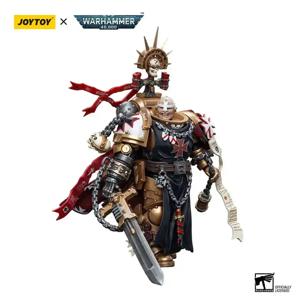 Warhammer 40k Actionfigur 1/18 Black Templars High Marshal Helbrecht 12 cm - Smalltinytoystore