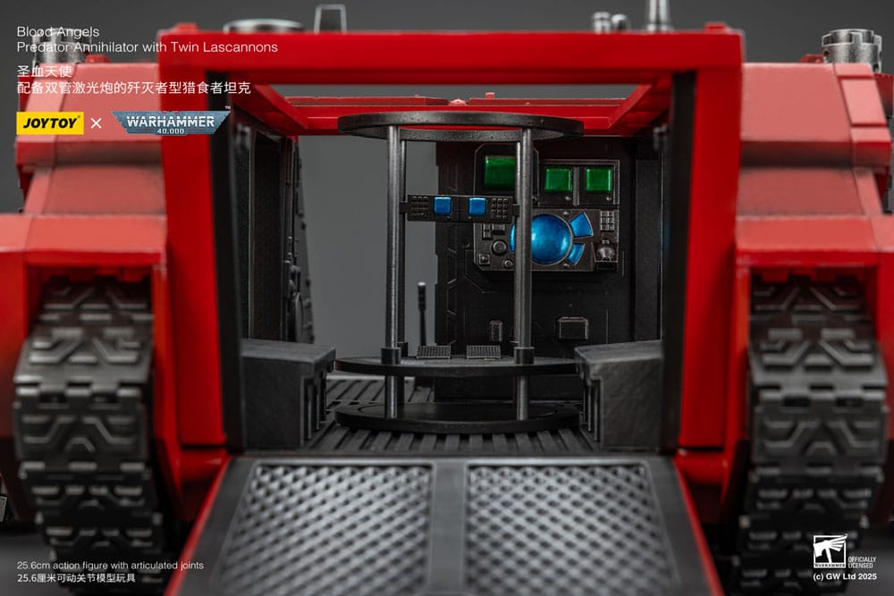 Warhammer 40k Actionfigur 1/18 Blood Angels Predator Annihilator with Twin Lascannons 26 cm - Smalltinytoystore