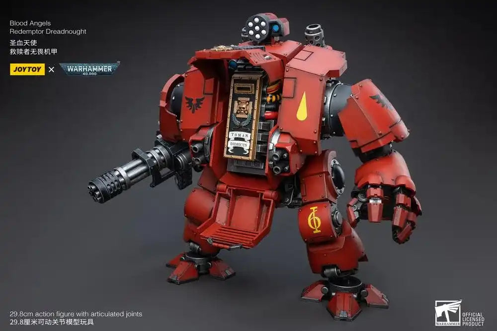 Warhammer 40k Actionfigur 1/18 Blood Angels Redemptor Dreadnought 30 cm - Smalltinytoystore