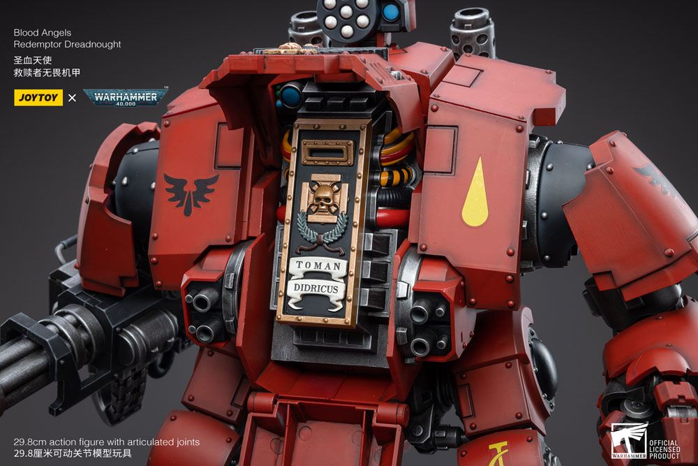 Warhammer 40k Actionfigur 1/18 Blood Angels Redemptor Dreadnought 30 cm - Smalltinytoystore