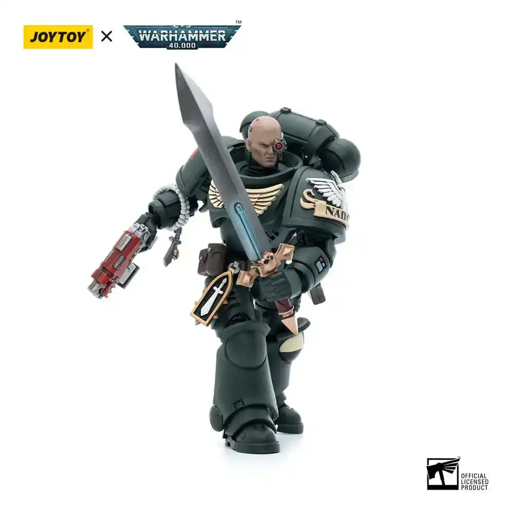 Warhammer 40k Actionfigur 1/18 Dark Angels Intercessors Brother Nadael 12 cm