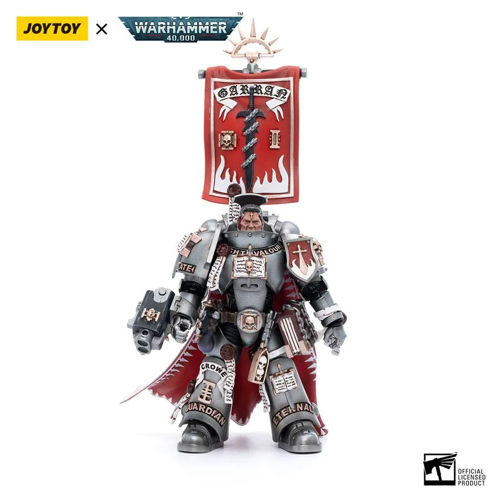 Warhammer 40k Actionfigur 1/18 Grey Knights Castellan Crowe 12 cm - Smalltinytoystore