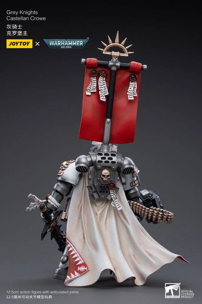 Warhammer 40k Actionfigur 1/18 Grey Knights Castellan Crowe 12 cm - Smalltinytoystore