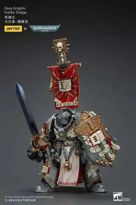 Warhammer 40k Actionfigur 1/18 Grey Knights Kaldor Draigo 14 cm - Smalltinytoystore