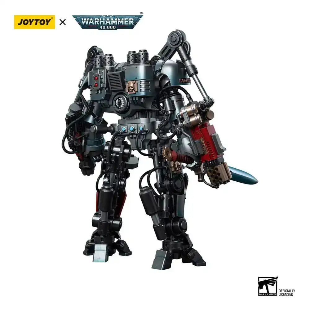 Warhammer 40k Actionfigur 1/18 Grey Knights Nemesis Dreadknight (Including Grey Knights Terminator Caddon Vibova) 12 cm - Smalltinytoystore
