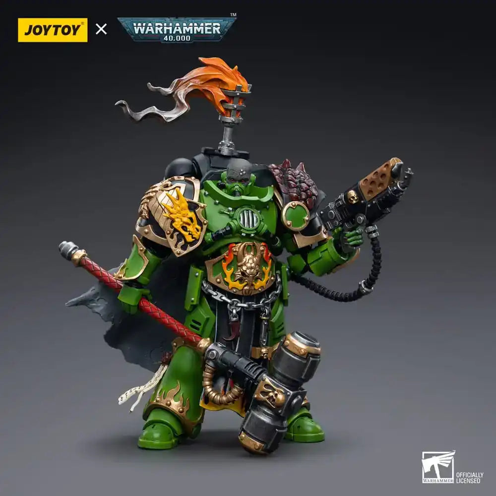 Warhammer 40k Actionfigur 1/18 Salamanders Captain Adrax Agatone 12 cm