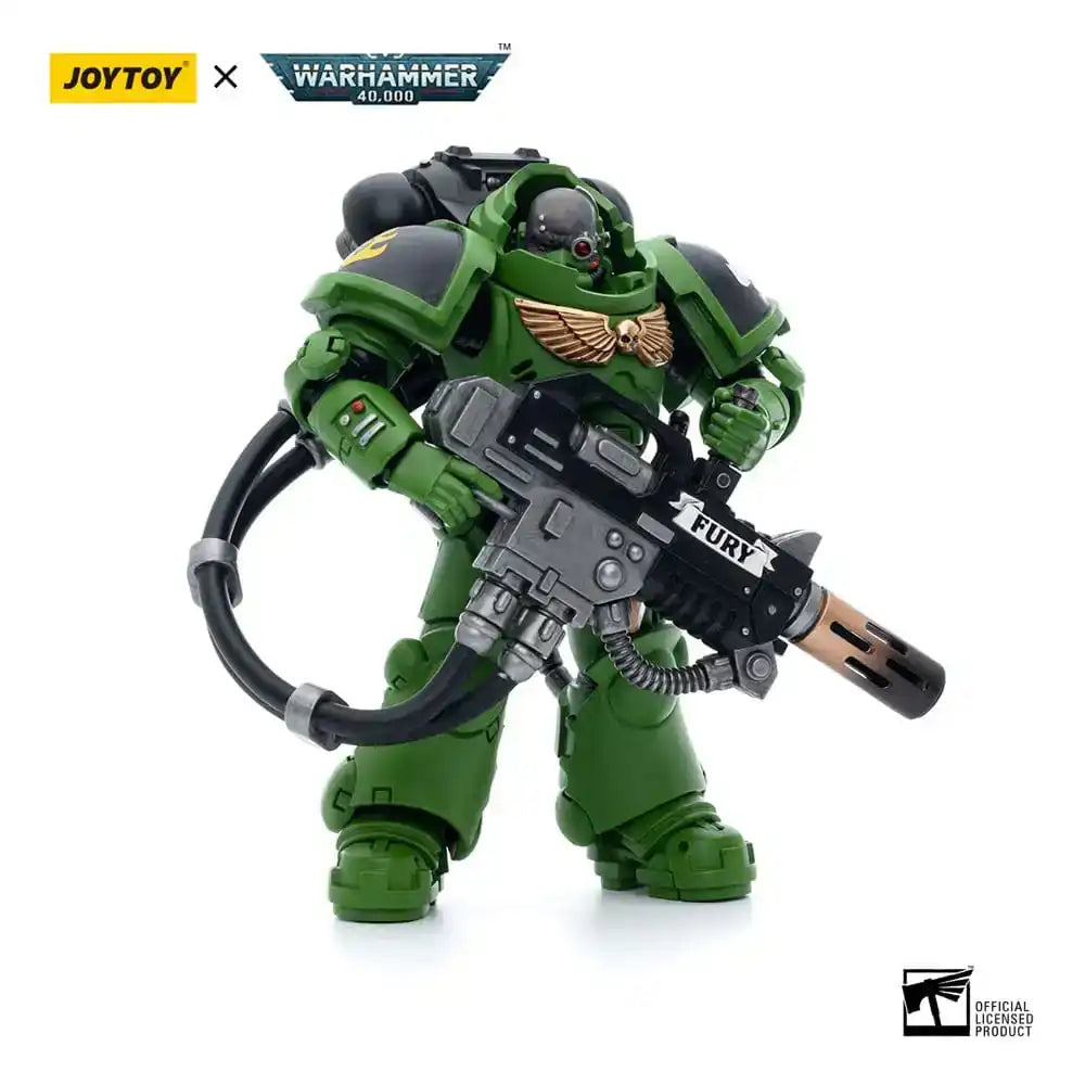 Warhammer 40k Actionfigur 1/18 Salamanders Eradicators Sergeant Bragar 12 cm
