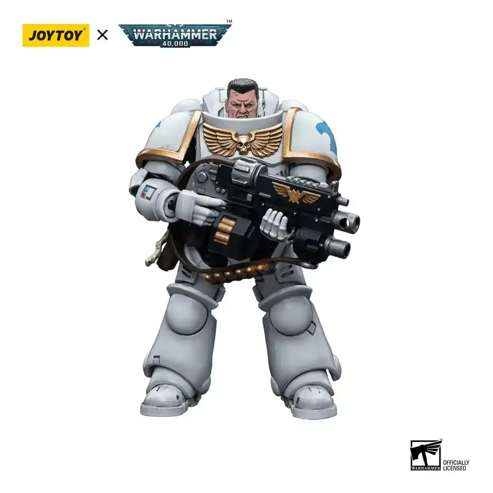 Warhammer 40k Actionfigur 1/18 Space Marines White Consuls Intercessors 1 12 cm - Smalltinytoystore