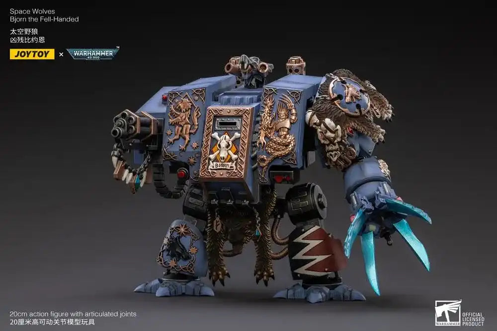Warhammer 40k Actionfigur 1/18 Space Wolves Bjorn the Fell-Handed 19 cm - Smalltinytoystore