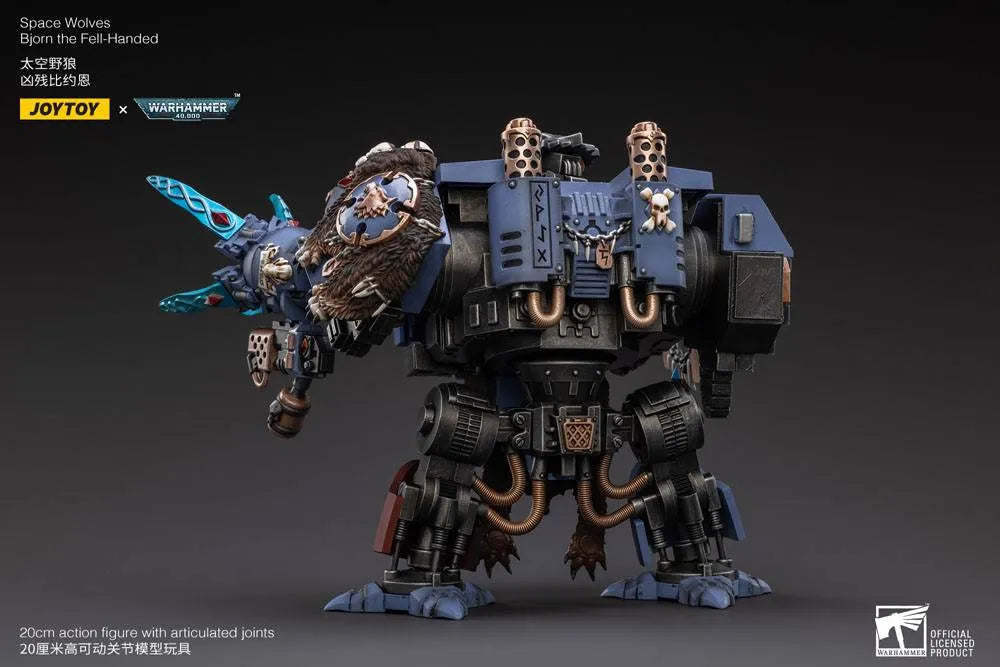 Warhammer 40k Actionfigur 1/18 Space Wolves Bjorn the Fell-Handed 19 cm - Smalltinytoystore