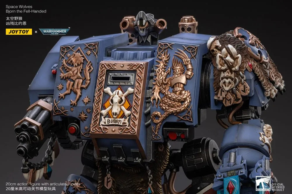 Warhammer 40k Actionfigur 1/18 Space Wolves Bjorn the Fell-Handed 19 cm - Smalltinytoystore