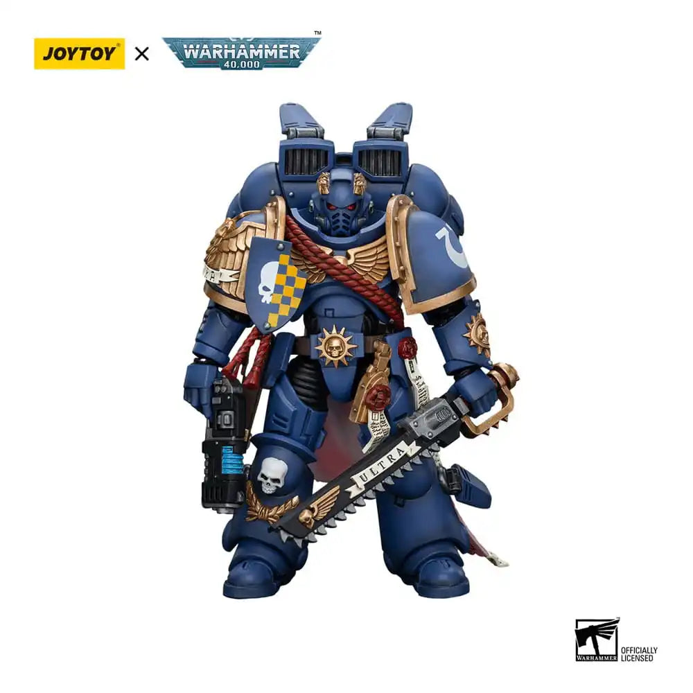 Warhammer 40k Actionfigur 1/18 Ultramarines Captain With Jump Pack 12 cm - Smalltinytoystore