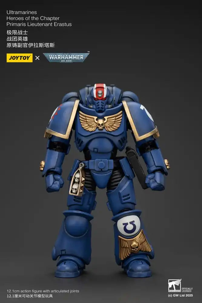Warhammer 40k Actionfigur 1/18 Ultramarines Heroes of the Chapter Primaris Lieutenant Erastus 20 cm - Smalltinytoystore