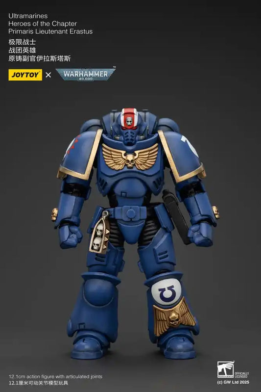 Warhammer 40k Actionfigur 1/18 Ultramarines Heroes of the Chapter Primaris Lieutenant Erastus 20 cm - Smalltinytoystore