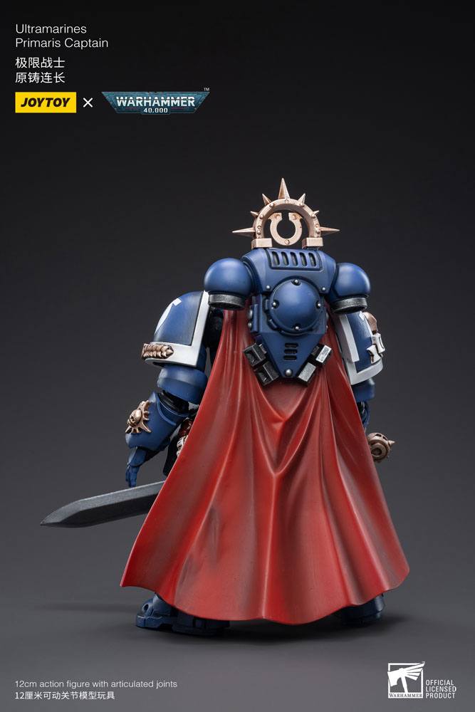 Warhammer 40k Actionfigur 1/18 Ultramarines Primaris Captain 12 cm - Smalltinytoystore